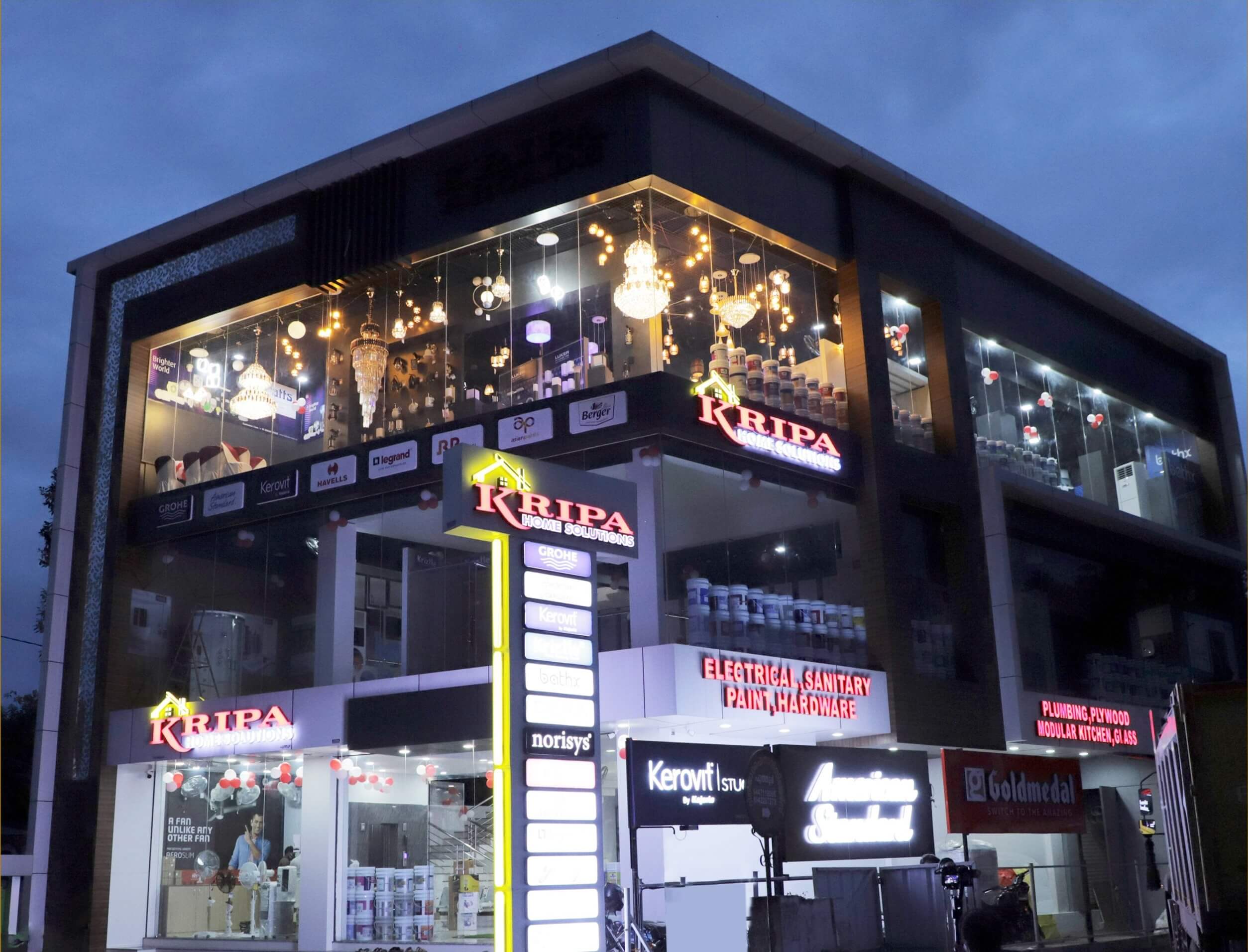 Kripa Home Solutions Store Interior